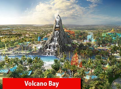 Universal - 3 Park Explorer Ticket com Volcano Bay (Sem data agendada)